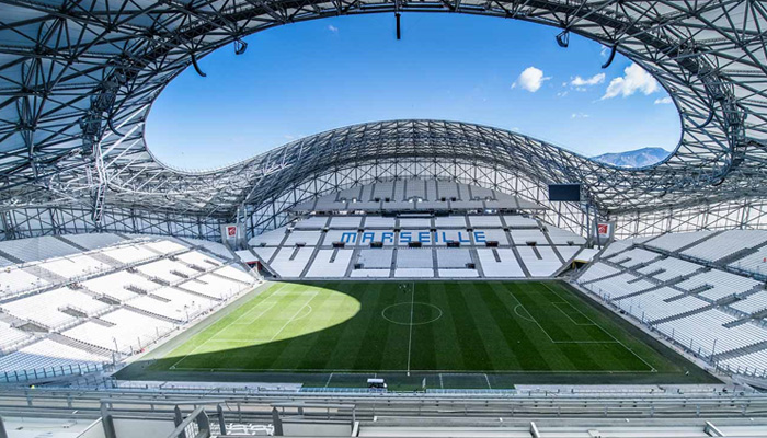 Intérieur du Stade Vélodrome de Marseille