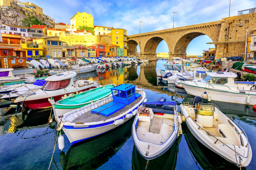 Vallon des Auffes, port pittoresque de Marseille